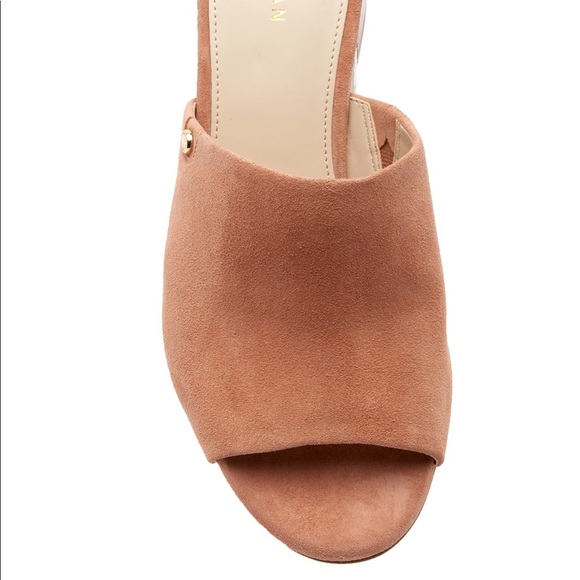 Suede Open Toe Mule - Picture 5 of 8